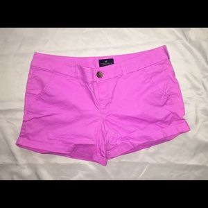 American Eagle Neon Shorts